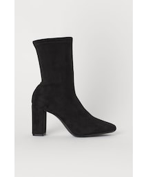 H&M | H&M - ソックスブーツ - ブラック(ブーツ)