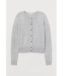 H&M | H&M - ファインニットカーディガン - グレー(カーディガン/ボレロ)