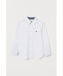 H&M | H&M - コットンシャツ - ホワイト(シャツ/ブラウス)