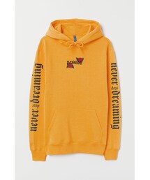H&M | H&M - デザインスウェットパーカ - イエロー(パーカー)