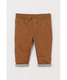 H&M | H&M - ラインドプルオンパンツ - ベージュ(その他パンツ)