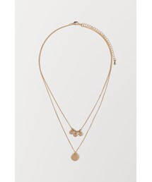 H&M | H&M - ダブルストランドネックレス - ゴールド(ネックレス)