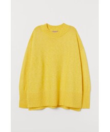 H&M | H&M - H&M+ セーター - イエロー(スウェット)