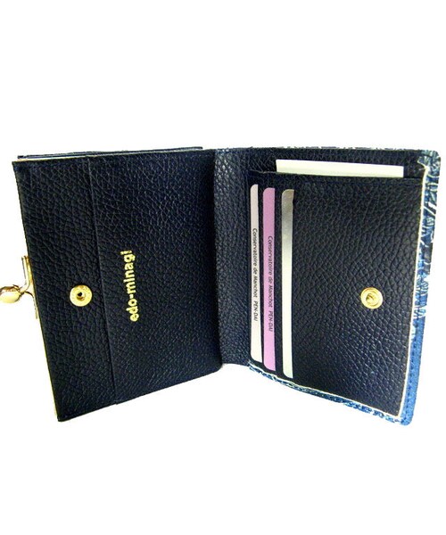 ハンドメイド 二つ折り財布 a87bebce77aed76520e483610f9f5f