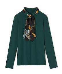 GRL | スカーフ付きハイネックニットトップス(ニット/セーター)