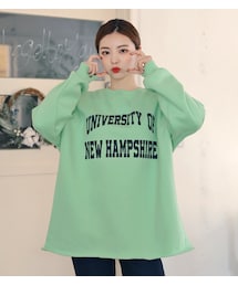 HOTPING | カットオフレタリング裏起スウェット(スウェット)