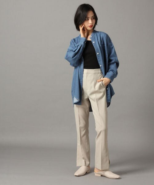 LOWRYS FARM（ローリーズファーム）の「リランチェパンツ（パンツ・グレージュ/ブラウン/カーキ）」の4枚目の写真