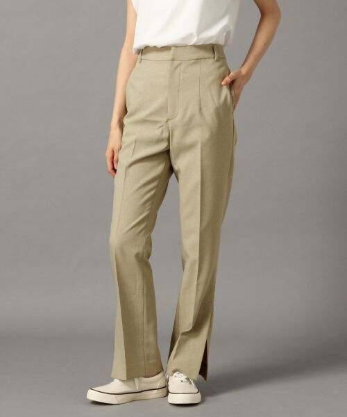 LOWRYS FARM（ローリーズファーム）の「リランチェパンツ（パンツ・グレージュ/ブラウン/カーキ）」の3枚目の写真