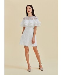 Anthea Tiered Broderie Anglaise Dress