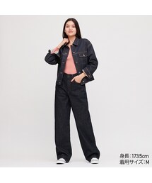UNIQLO | デニムオーバーサイズジャケット(その他アウター)