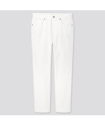 UNIQLO | スラウチテーパードアンクルジーンズ（丈長め70cm）(デニムパンツ)