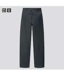UNIQLO | ワイドフィットカーブパンツ（丈長め78cm）(その他パンツ)