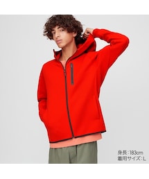 UNIQLO | ドライストレッチスウェットパーカ（長袖）(パーカー)