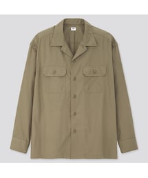 UNIQLO | オーバーサイズワークシャツ（長袖）(シャツ/ブラウス)