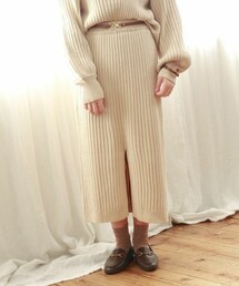 Crisp | ２WAYリブニットスカート[c2k2600](スカート)