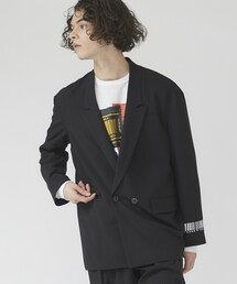 シャリーフDOUBLE JKT 2020AW STUDIOUS別注 DOUBLE JKT（テーラードジャケット）｜SHAREEF