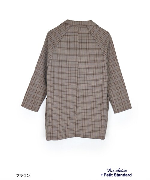 paravion（パラビオン）の「Wボタンジャケット（ジャケット/アウター・レディース・グレー/ブラウン・ONE）」の18枚目の写真