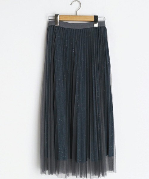 DHOLIC（ディーホリック）の「グリッターチュールスカート（スカート・レディース・ブラウン/ブルー/ブラック・FREE）」の3枚目の写真