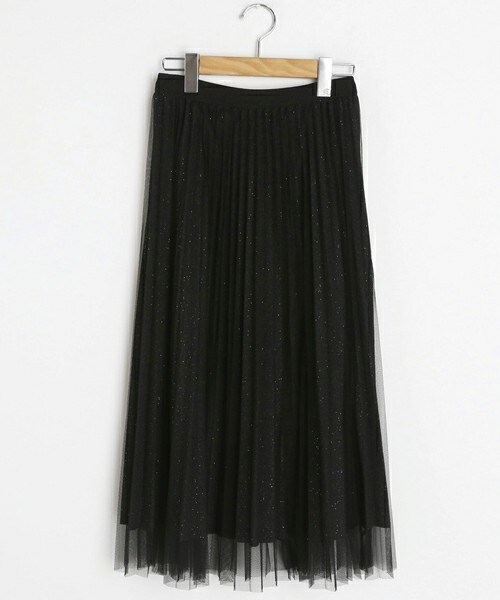 DHOLIC（ディーホリック）の「グリッターチュールスカート（スカート・レディース・ブラウン/ブルー/ブラック・FREE）」の2枚目の写真
