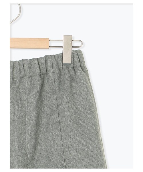 Samansa Mos2（サマンサ モスモス）の「ワイドイージーパンツ（パンツ・グレー/ブラック/キャメル・F）」の4枚目の写真