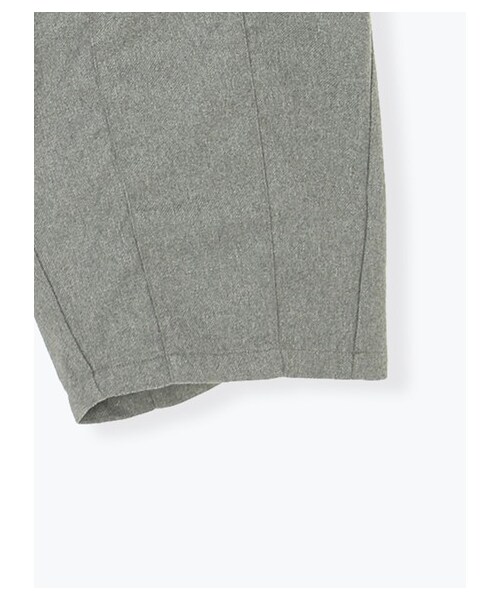 Samansa Mos2（サマンサ モスモス）の「ワイドイージーパンツ（パンツ・グレー/ブラック/キャメル・F）」の5枚目の写真