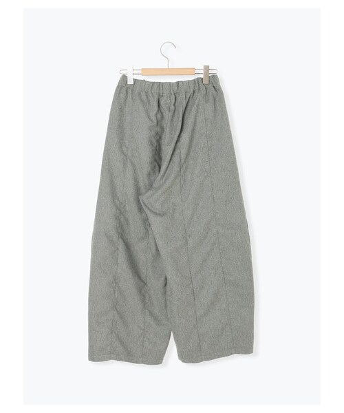 Samansa Mos2（サマンサ モスモス）の「ワイドイージーパンツ（パンツ・グレー/ブラック/キャメル・F）」の2枚目の写真