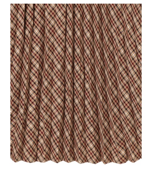 earth music&ecology(アースミュージックアンドエコロジー)の「チェックプリーツスカート(スカート・ブラック/ブラウン/チェックネイビー/チェックブラウン/チェックベージュ/チェックブラック・F)」の7枚目の写真