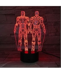 no brand（ノーブランド）の「アイアンマン led 3dランプ