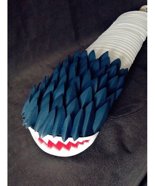 no brand(ノーブランド)の「NARUTO - ナルト - 忍刀 暁メンバー干柿鬼鮫(ほしがききさめ) 大刀・鮫肌 コスプレ衣装コスプレ武器 忍者武器(おもちゃ・その他)」の4枚目の写真