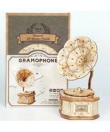 no brand（ノーブランド）の「ROKR 蓄音機 レコードプレイヤー