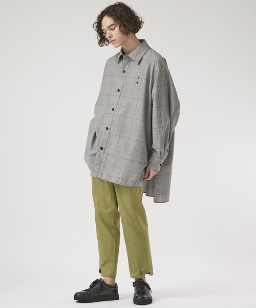 jieda CHECK OVER SHIRT/長袖シャツ/ジエダ　がーくん着用 Jieda（ジエダ）の「CHECK OVER SHIRT（）」 - WEAR