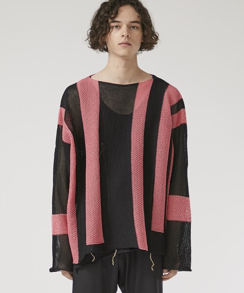 sulvam ストライプ ニットセーター sulvam（サルバム）の「ストライプニット（）」 - WEAR