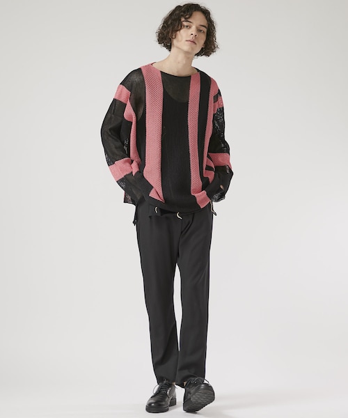 sulvam ストライプ ニットセーター sulvam（サルバム）の「ストライプニット（）」 - WEAR