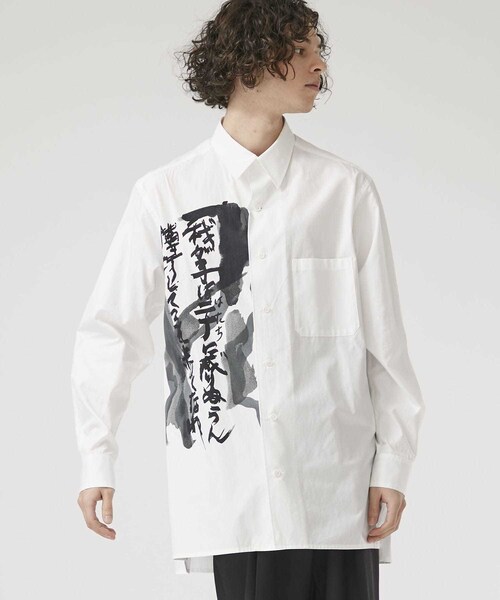 Yohji Yamamoto（ヨウジヤマモト）の「我が子はR-BS・定番ビッグシャツ