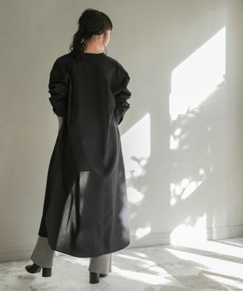 LOWRYS FARM（ローリーズファーム）の「トルコオーガニックシャツワンピース（ワンピース/ドレス・ベージュ）」の4枚目の写真