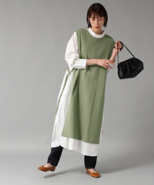 LOWRYS FARM（ローリーズファーム）の「トルコオーガニックシャツワンピース（ワンピース/ドレス・ベージュ）」の7枚目の写真