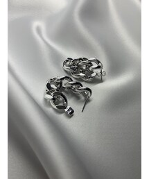 no brand | ｟即納｠chain pierce(ピアス（両耳用）)