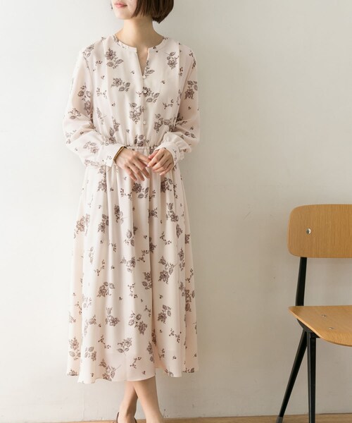 URBAN RESEARCH ナチュラルアンティークフラワープリントワンピース セール フラワープリントワンピース （ワンピース）｜＊＊URBAN