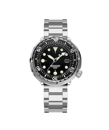 no brand（ノーブランド）の「ツナ缶風ダイバーズウォッチ