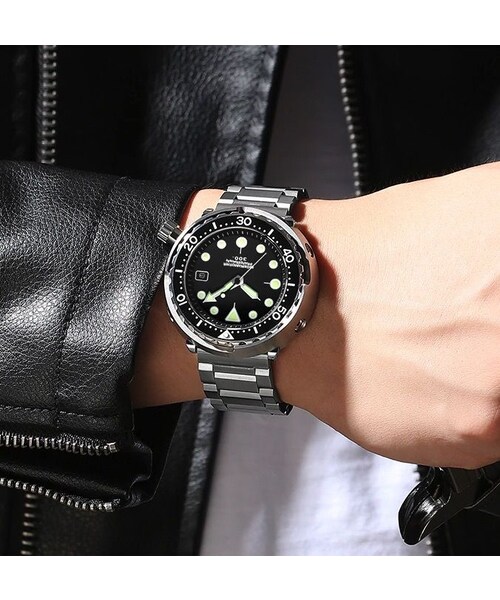 人気沸騰】 新品 NH35 自動巻 腕時計 デイトジャスト ノーロゴ 時計 ...