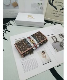 BURBERRY | ３つ折り長財布burberry  バーバリー(財布)