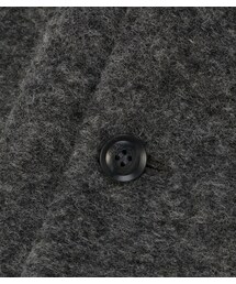 three dots（スリードッツ）の「スライバーニット チェスターコート