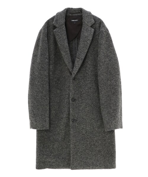 three dots スライバーニット ライダースジャケット ジャケット｜全