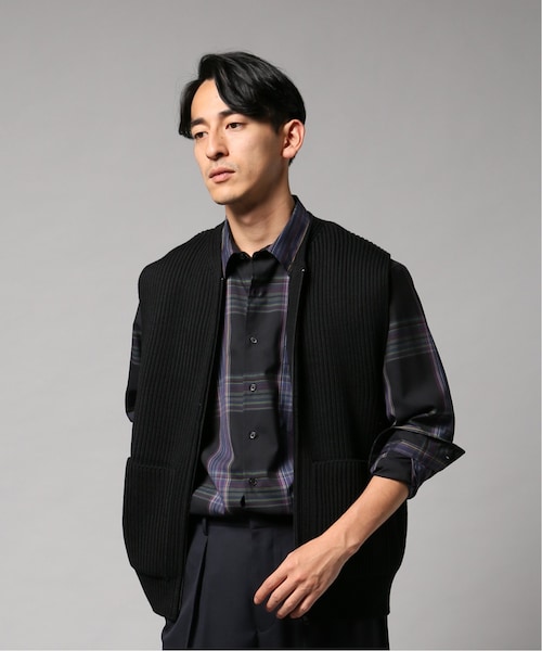 AURALEE スーパーファインウールリブニットジップベスト EDIFICE（エディフィス）の「AURALEE / オーラリー スーパー