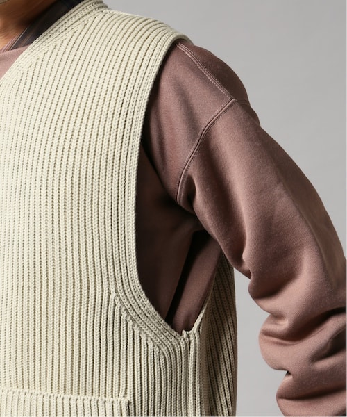 AURALEE スーパーファインウールリブニットジップベスト EDIFICE（エディフィス）の「AURALEE / オーラリー スーパー