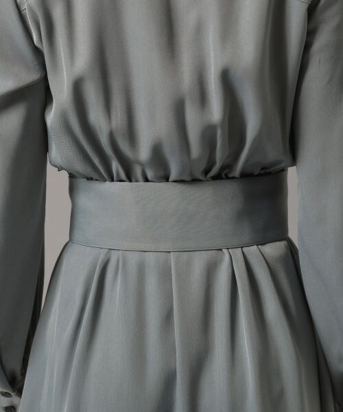 Andemiu（アンデミュウ）の「ピンタックシャツワンピース（ワンピース/ドレス・ベージュ/ライトグリーン/ブルー）」の19枚目の写真