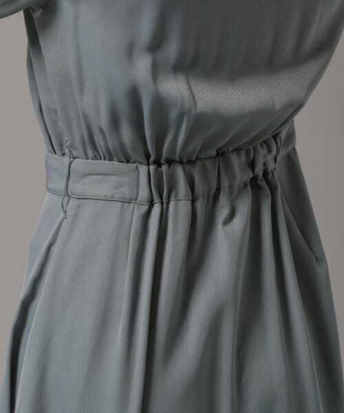 Andemiu（アンデミュウ）の「ピンタックシャツワンピース（ワンピース/ドレス・ベージュ/ライトグリーン/ブルー）」の18枚目の写真