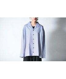 VOAAOV | VOAAOV ストライプボックスシャツブルゾン(シャツ/ブラウス)