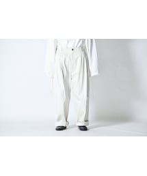 VOAAOV | VOAAOV コットンチノタックパンツ(チノパンツ)