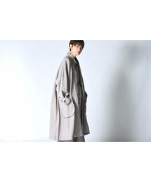 VOAAOV | VOAAOV リネンレーヨンビッグコート(その他アウター)